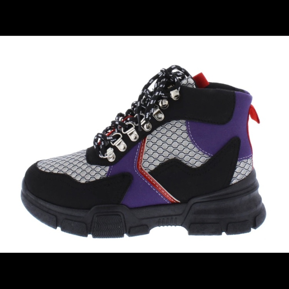 SALE‼️purple and black boots